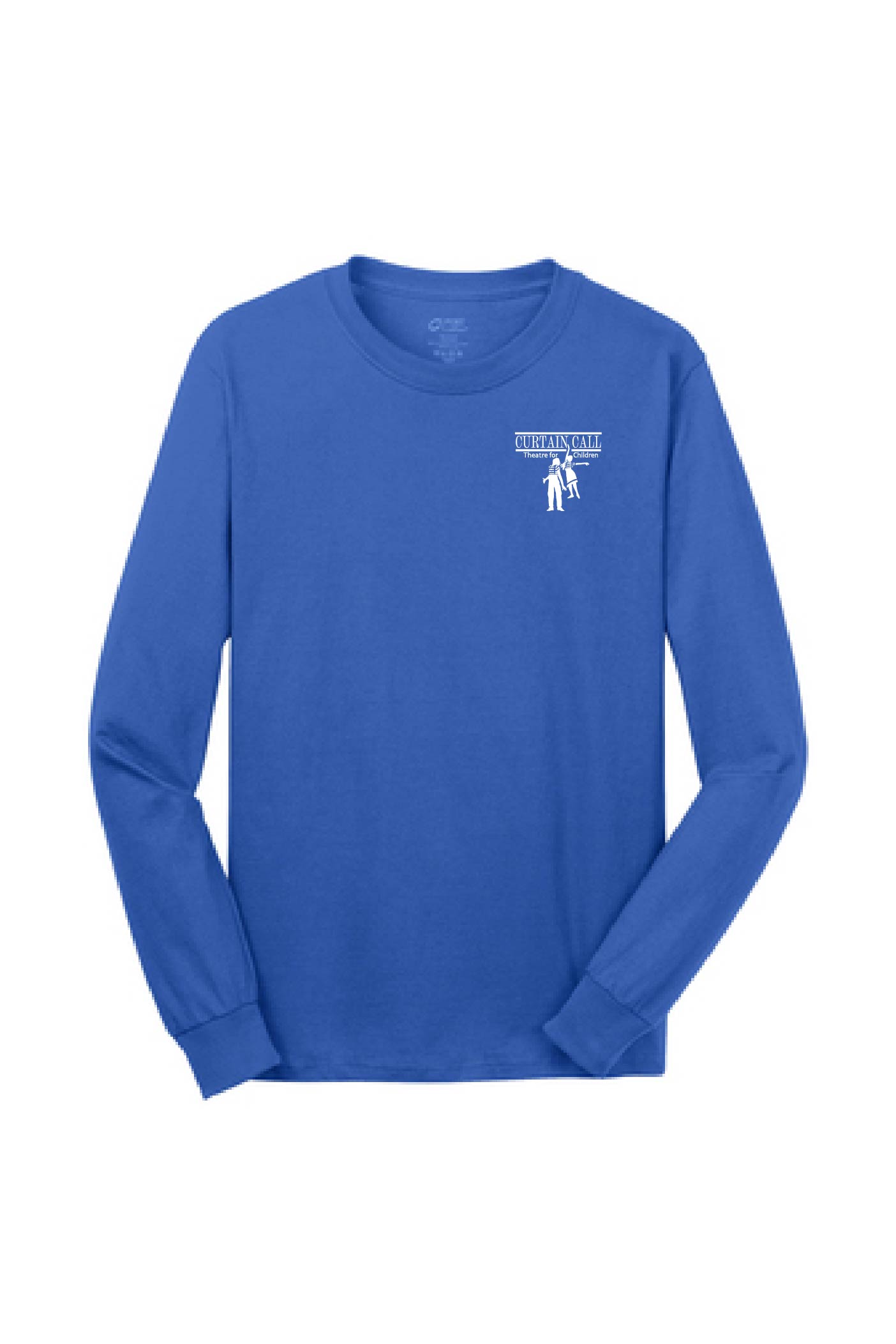 Port & Company® Adult Long Sleeve Core Cotton Tee - Curtain Call Logo - Image 6