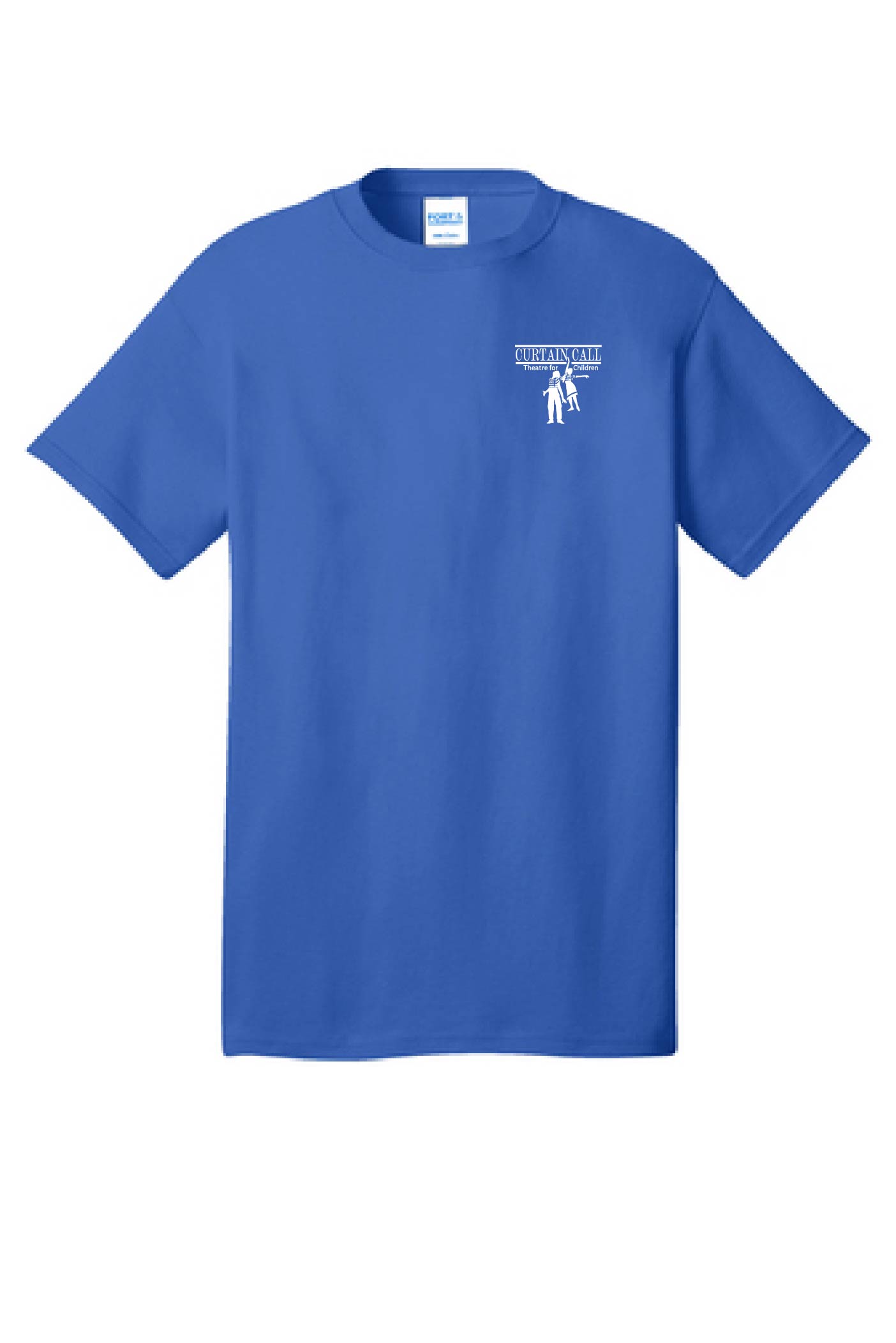 Port & Company® Adult Core Cotton Tee - Curtain Call Logo