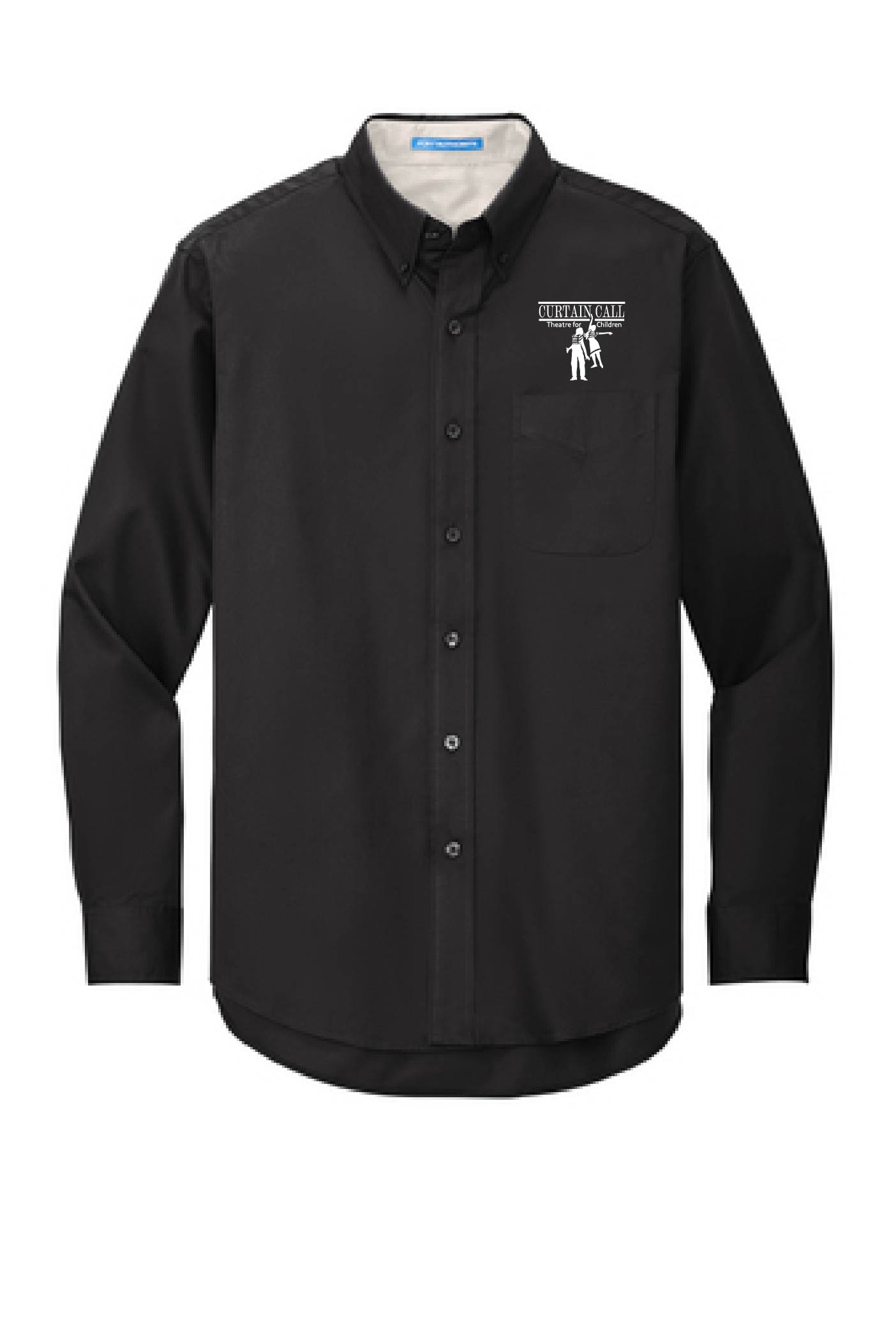 Port Authority® Long Sleeve Easy Care Shirt - Curtain Call Logo - Image 2