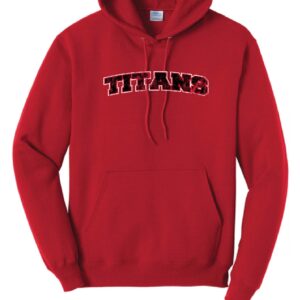 TITANS001 - Port & Company® Youth Core Fleece Pullover Hooded Sweatshirt