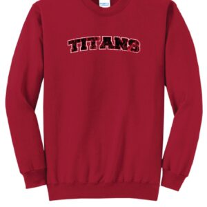 TITANS001 - Port & Company® Youth Core Fleece Crewneck Sweatshirt