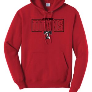 TITANS002 - Port & Company® Youth Core Fleece Pullover Hooded Sweatshirt