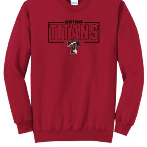 TITANS002 - Port & Company® Youth Core Fleece Crewneck Sweatshirt