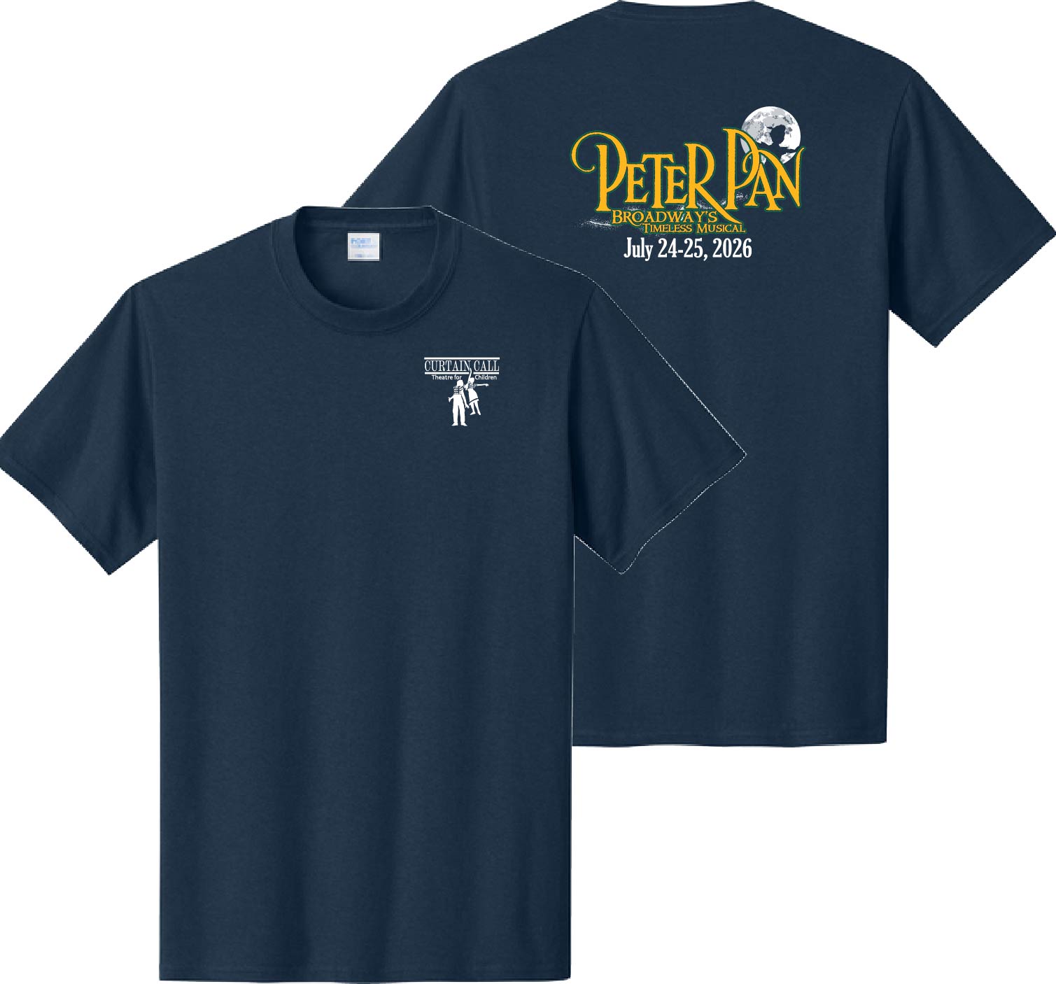 Port & Company® Youth Core Cotton Tee - Peter Pan - Image 2