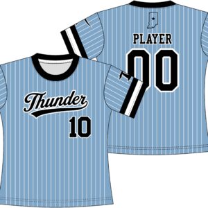 Thunder Fastpitch - Full Sublimation Women's Performance Tee - 11u