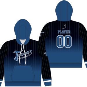 Thunder Fastpitch - Full Sublimation Adult Performance Hooded Sweatshirt - 11u
