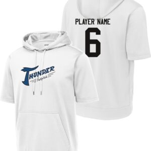 Thunder Fastpitch - Adult Performance Short Sleeve Hoodie